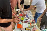 Reconstruction artistique à partir des débris de la Rage Room, animée par MadCityZen. | © MadCityZen