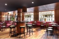 Au cœur de la Villa Marquis, le restaurant “Dos Almas” déploie un cadre lumineux et épuré, où le mobilier contemporain se mêle à des touches chaleureuses (bois blond, cuir cuivré). La cuisine, véritable hommage aux saveurs ibériques revisitées à la parisi | © Villa Marquis