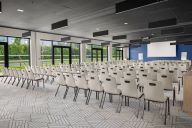 Un espace spacieux et modulable, adapté aux conférences et événements d’envergure. | © Hyatt Place CDG