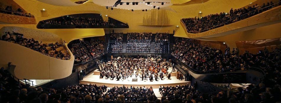 La Philharmonie de paris vue interieure MEILLEURS EVENEMENTS ARTISTIQUES