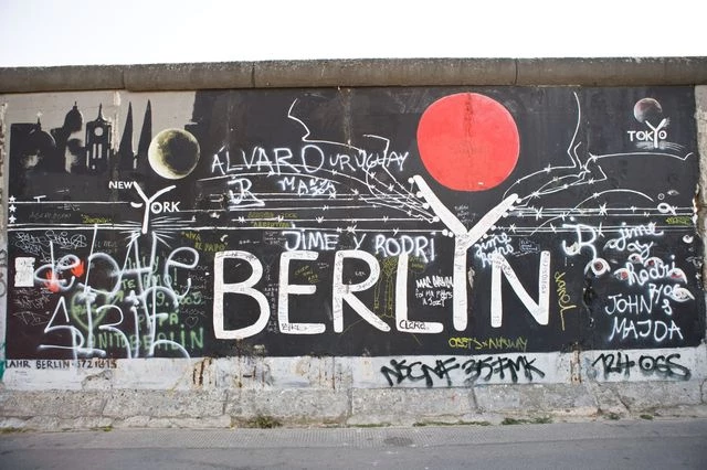 Le mur de Berlin