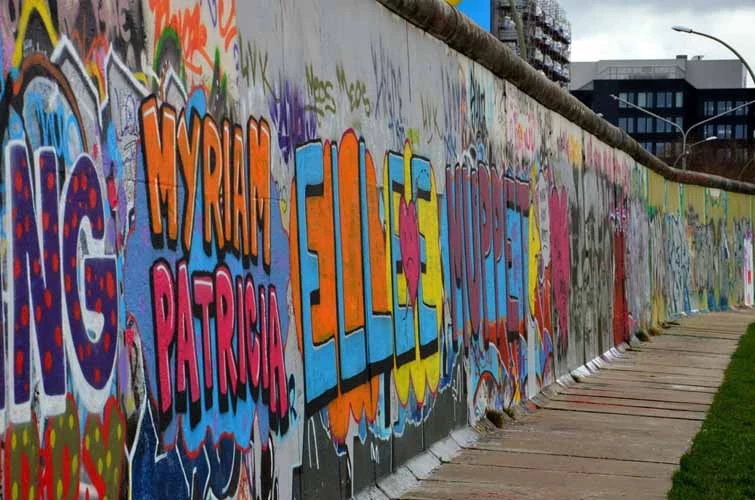 Le mur de Berlin