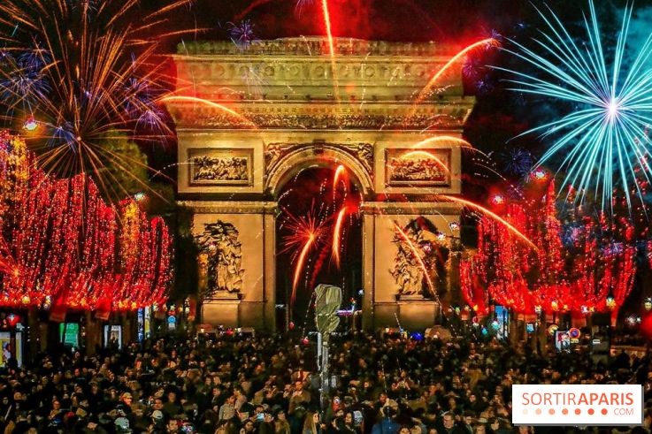 Le spectacle son et lumiere de l Arc de Triomphe