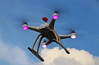 R-Drone by JNN Animations pour Séminaire - Course de Drones Fluo