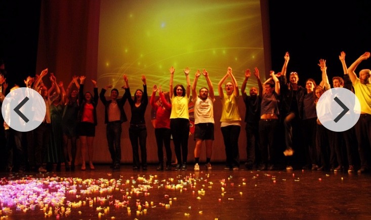 L objectif est d’organiser un spectacle participatif