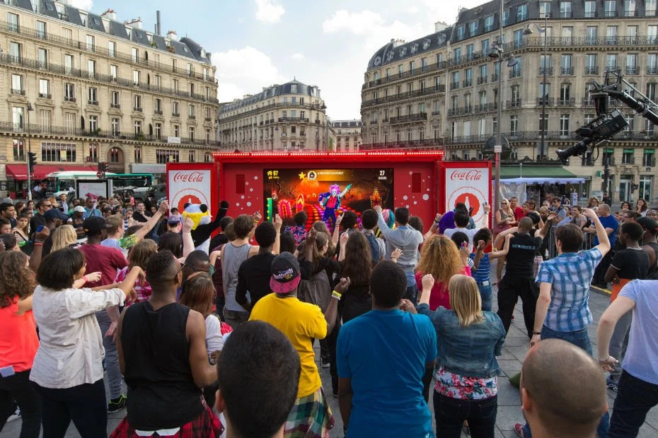 La celebre marque americaine de sodas Coca Cola