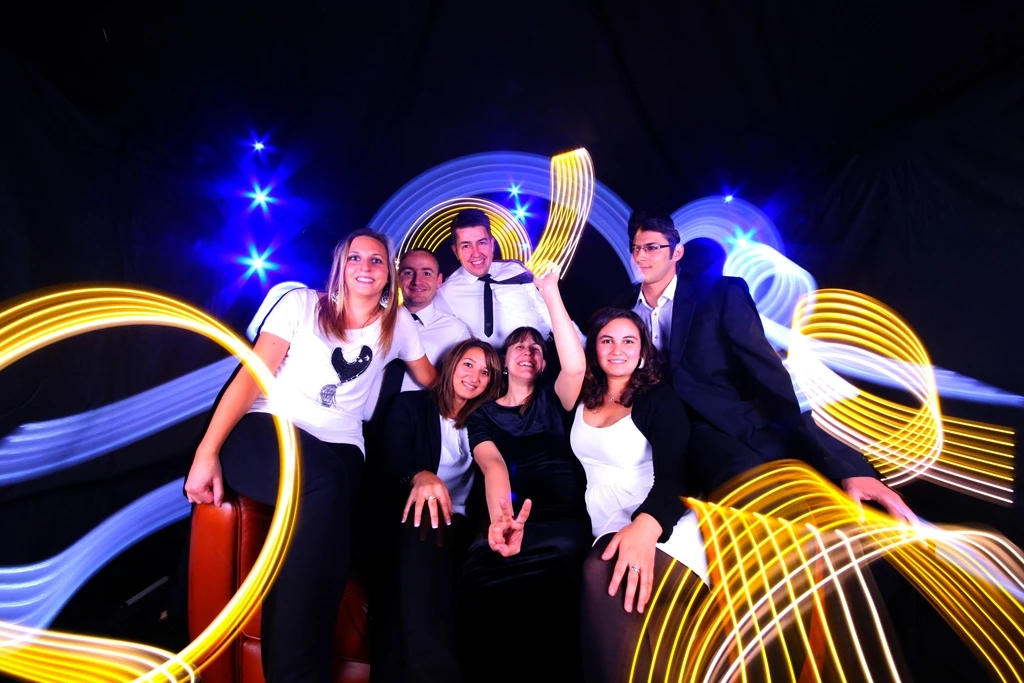 Animation photo Light Painting