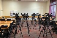 Ambiance de plateau de tournage pendant l’atelier Courts Métrages signé MadCityZen. | © MadCityZen