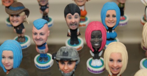 les figurines avec des sourires innovation et rupture mini u figurines 3D