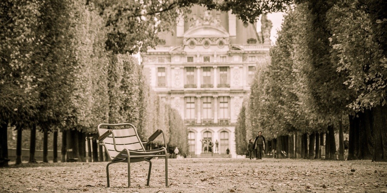 Jardin des Tuileries à Paris.